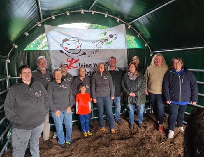 Kleine Helden spenden für ein neues Heim für Pepe und Isis